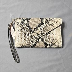 Victoria's Secret Snake Skin Clutch Wallet